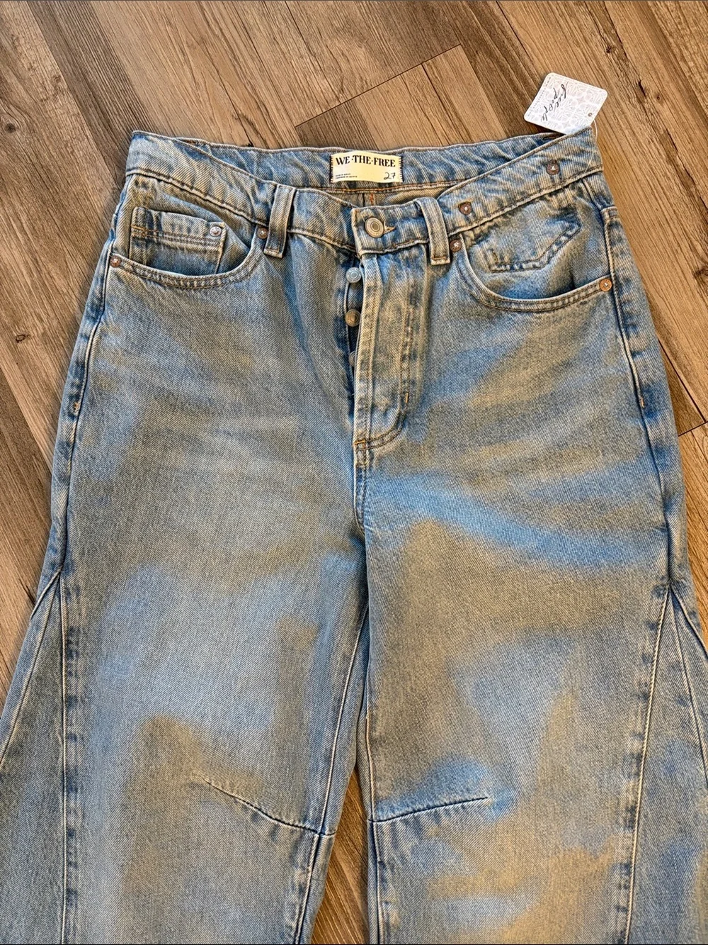 We The Free Eden Slouchy Flare Jeans Size 27 NWT Fast Forward